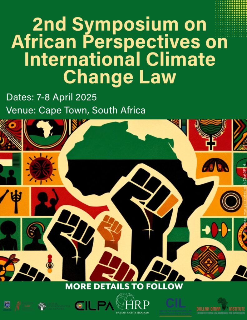 2nd Symposium on African Perspectives on International Climate Change Law